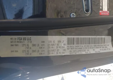 2019 Jeep Cherokee Latitude Plus Fwd from USA, damaged, VIN 1C4PJLLB7KD131545